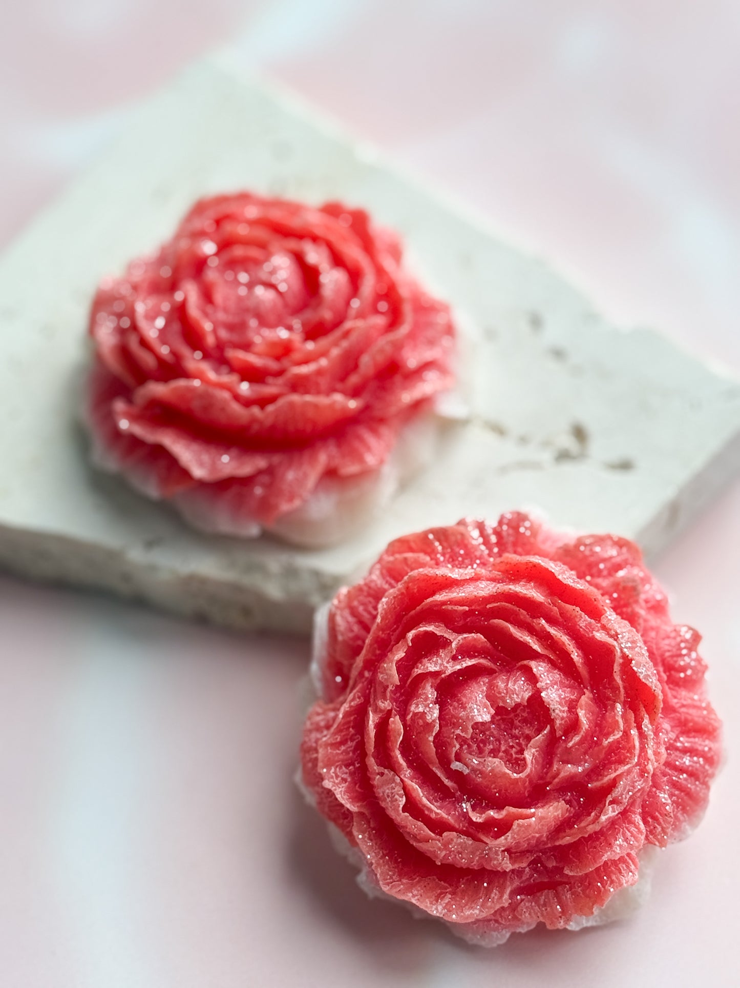 Strawberries n' Cream Peony Crystal