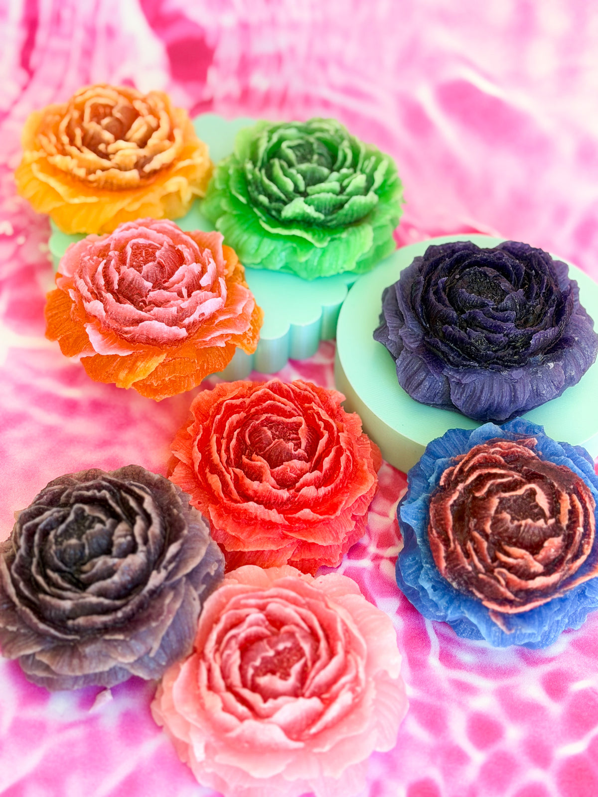 Sour-Jam Peony Crystal Candies