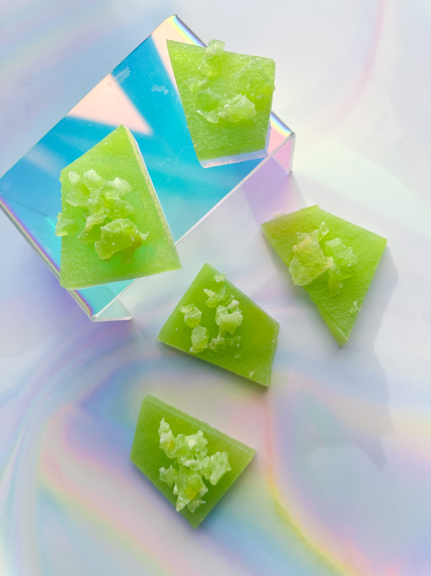 Pine-Lime Crystal Candy