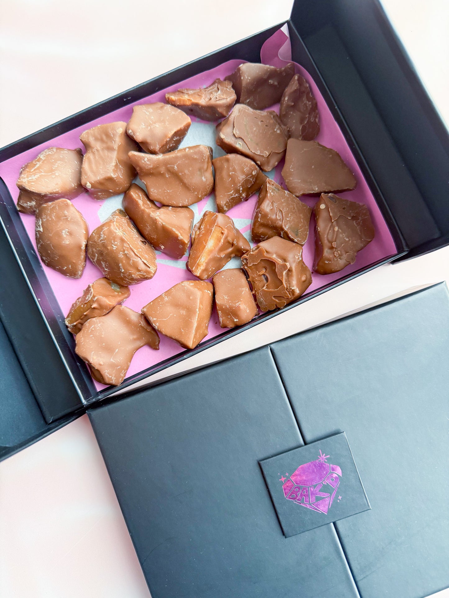 Chocolate Coated Crystal Candy