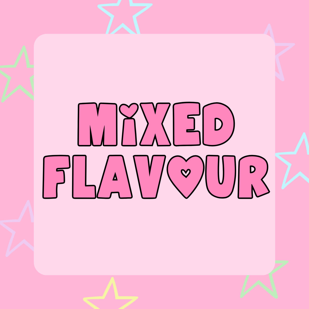 Mixed Flavour Crystals