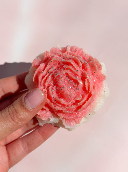 Strawberries n' Cream Peony Crystal