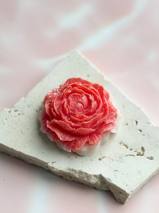 Strawberries n' Cream Peony Crystal