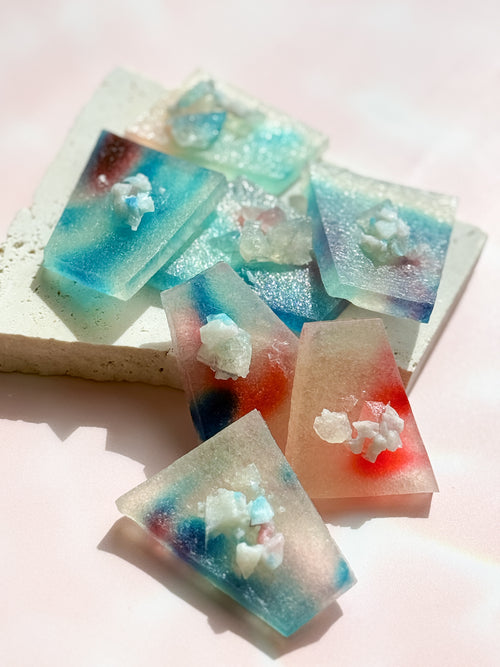 Blue Raspberry Crystal Candy