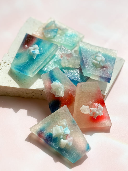 Blue Raspberry Crystal Candy