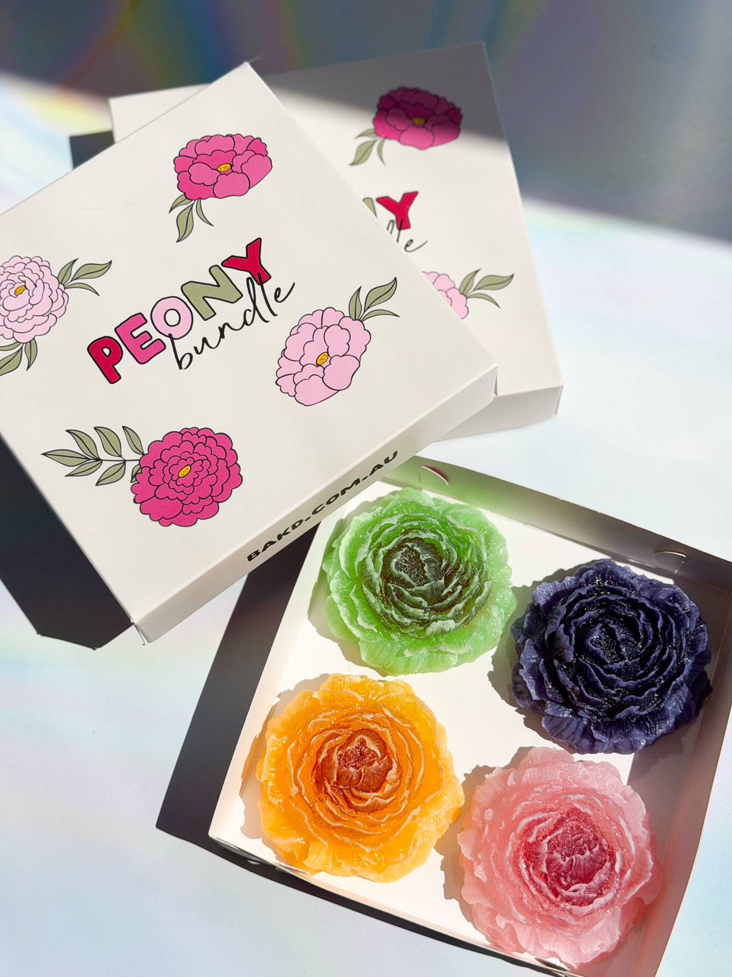 Sour-Jam Peony Crystal Candies