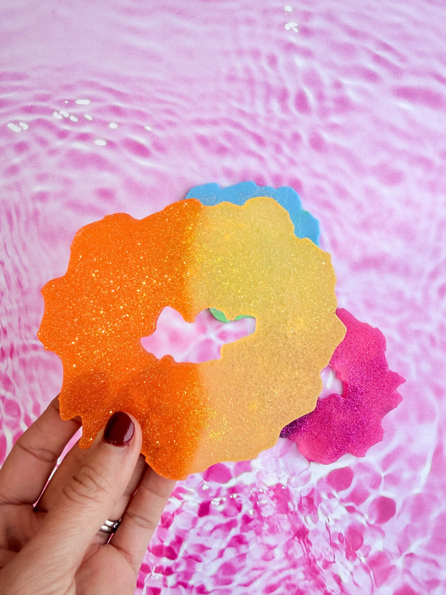 Geode Crystal Candy Slices (3pk)