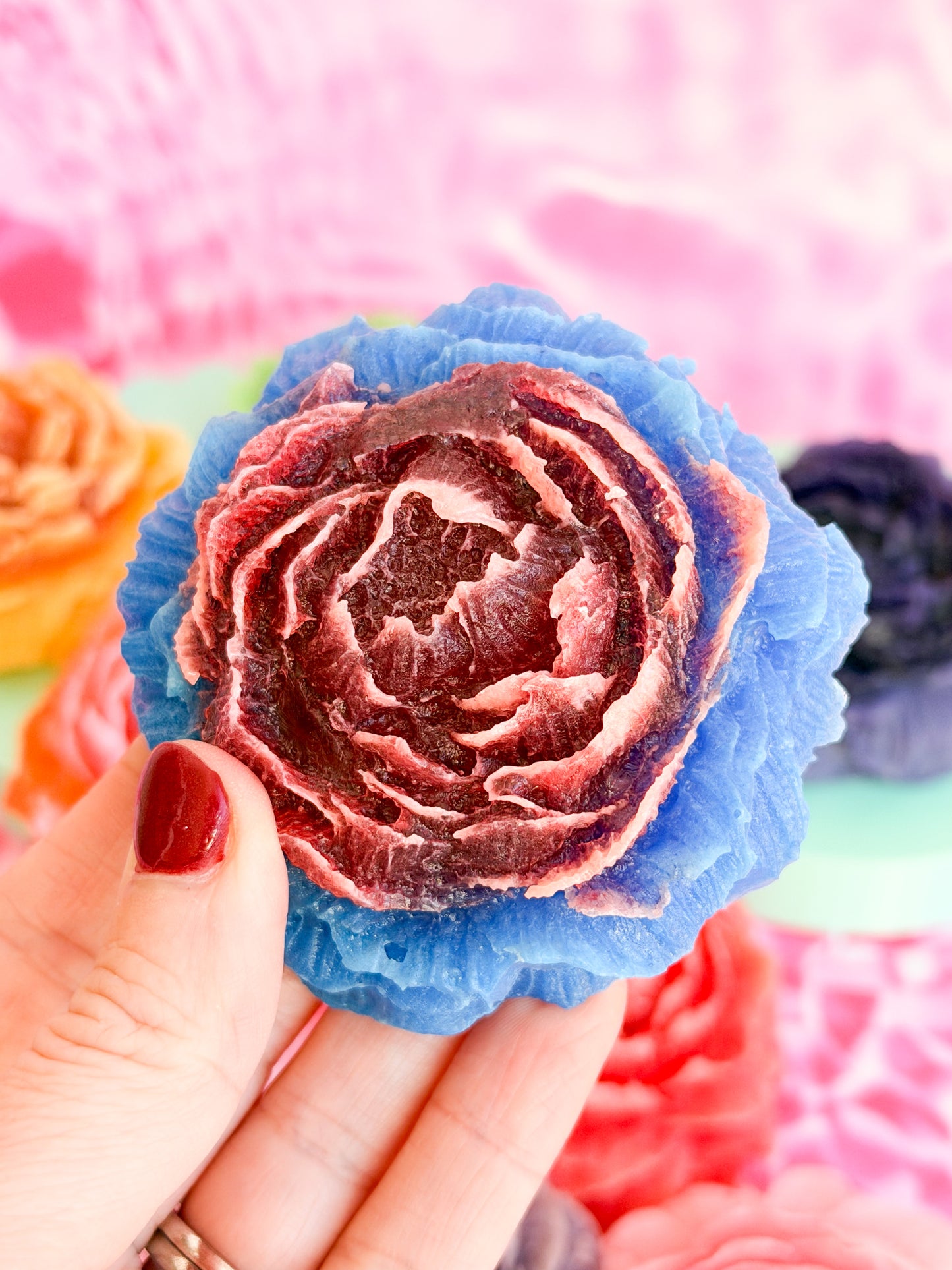 Sour-Jam Peony Crystal Candies